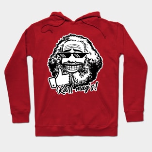 Karl Marx likes it (two-tone) Hoodie